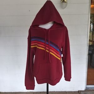 No Boundaries Love Graphic Print Pullover Hoodie